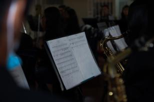 Foto de partitura de canción